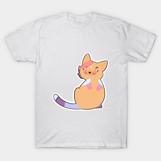 glimmer cat T-Shirt by dragonlord19